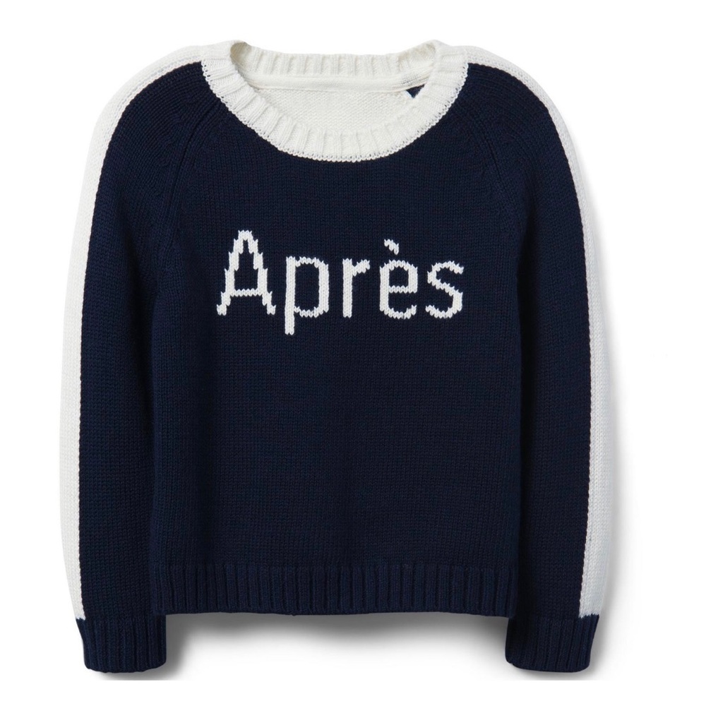 Janie and Jack Après Crewneck Sweater